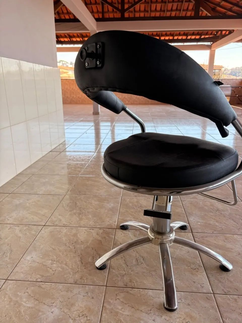 Cadeira Rotatória para salao moderna
