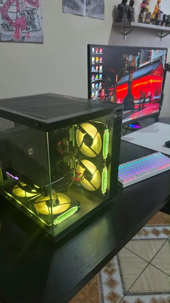 PC GAMER COM CADEIRA, MESA E PERIFÉRICOS  - Foto 3