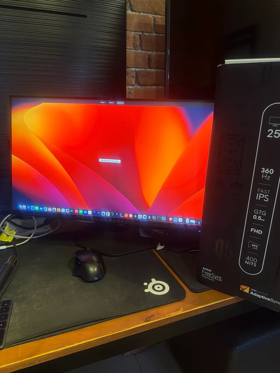 Monitor Gamer Alienware 25p AW2523HF 360hz IPS - Foto 2