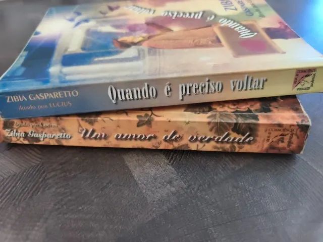 Kit com 2 livros de Zibia Gasparetto Quando é preciso voltar e Um amor de Verdade - Foto 2