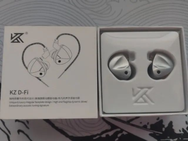 Kit Áudio | KZ D-Fi, Krila (Lacrado), Gale + Ponteiras de Espuma