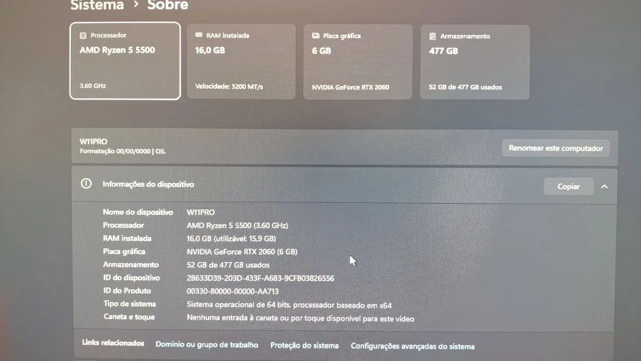 PC GAMER RYZEN 5 + RTX 2060 - Foto 4