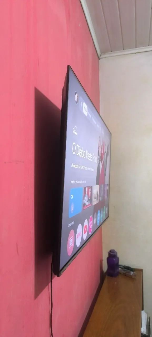 Smart tv TCL 50"  bordas infinita com nota e caixa - Foto 2