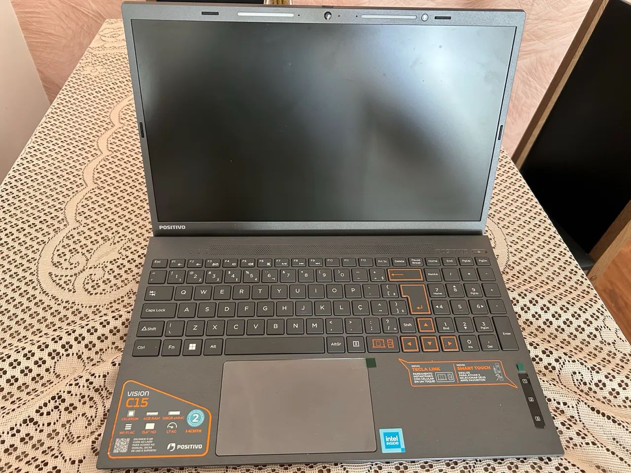 Notebook Positivo Vision C15 128GB - Pouco Usado + Caixa e Carregador