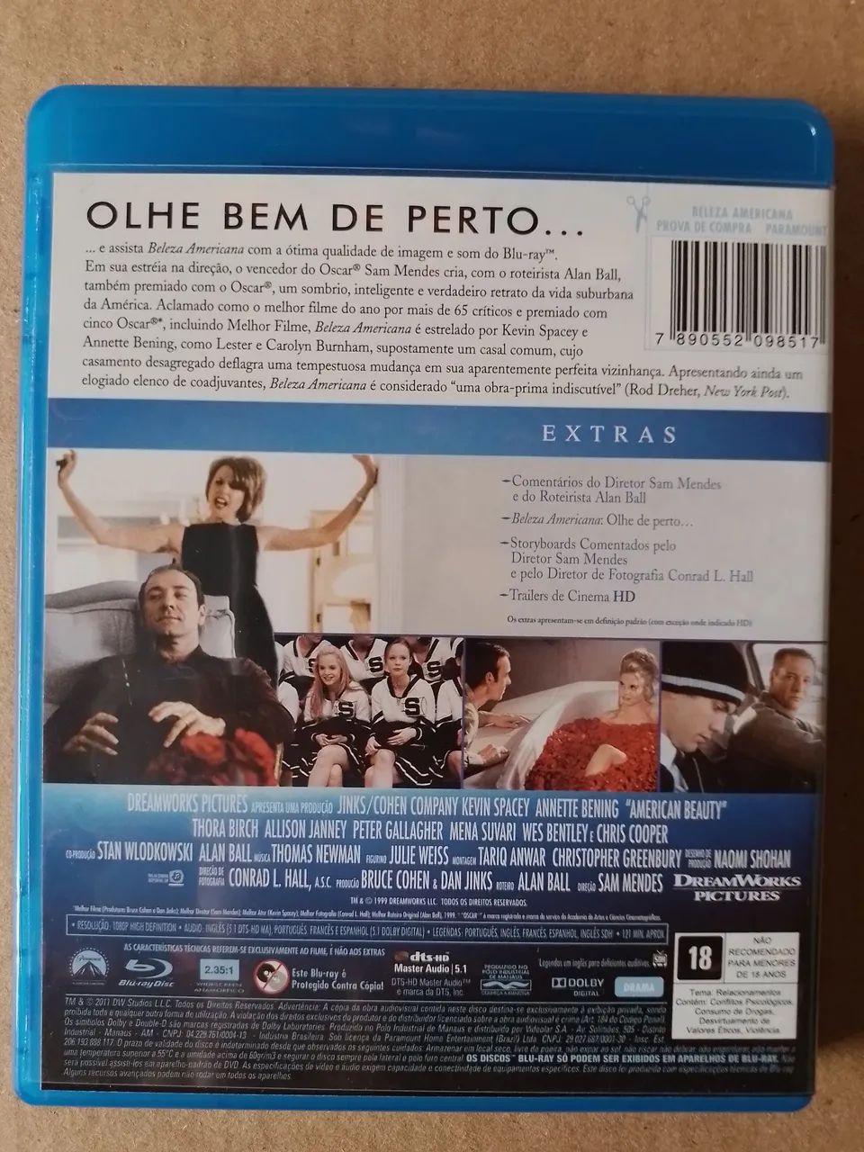 Blu-ray Beleza Americana Novo  - Foto 2