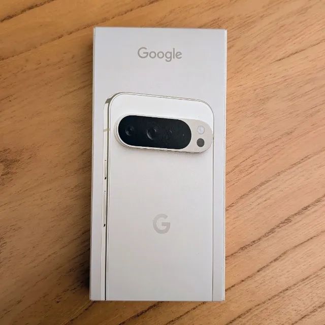 Caixa Vazia Google Pixel 9 Pro Xl Porcelain + Cabo Original - Foto 2