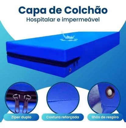 Capa de colchão NOVA! Nunca utilizada! - Foto 2