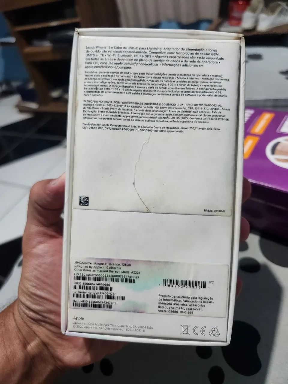 Caixa vazia iphone 11 - Foto 2