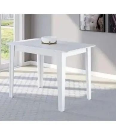 Mesa branca retangular nova - Foto 2
