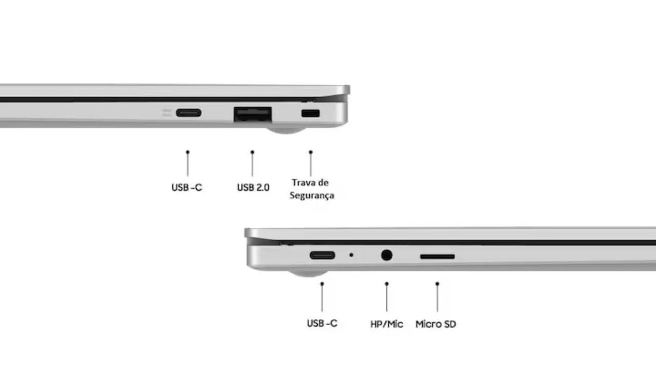 Galaxy Book Go - 108GB - Perfeito para estudos  - Foto 5