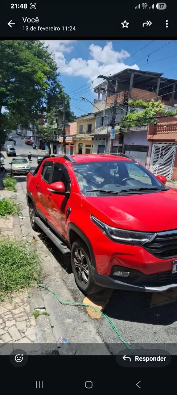 Fiat Strada Volcano 1.3 Flex 8V CD 2021 - Foto 4