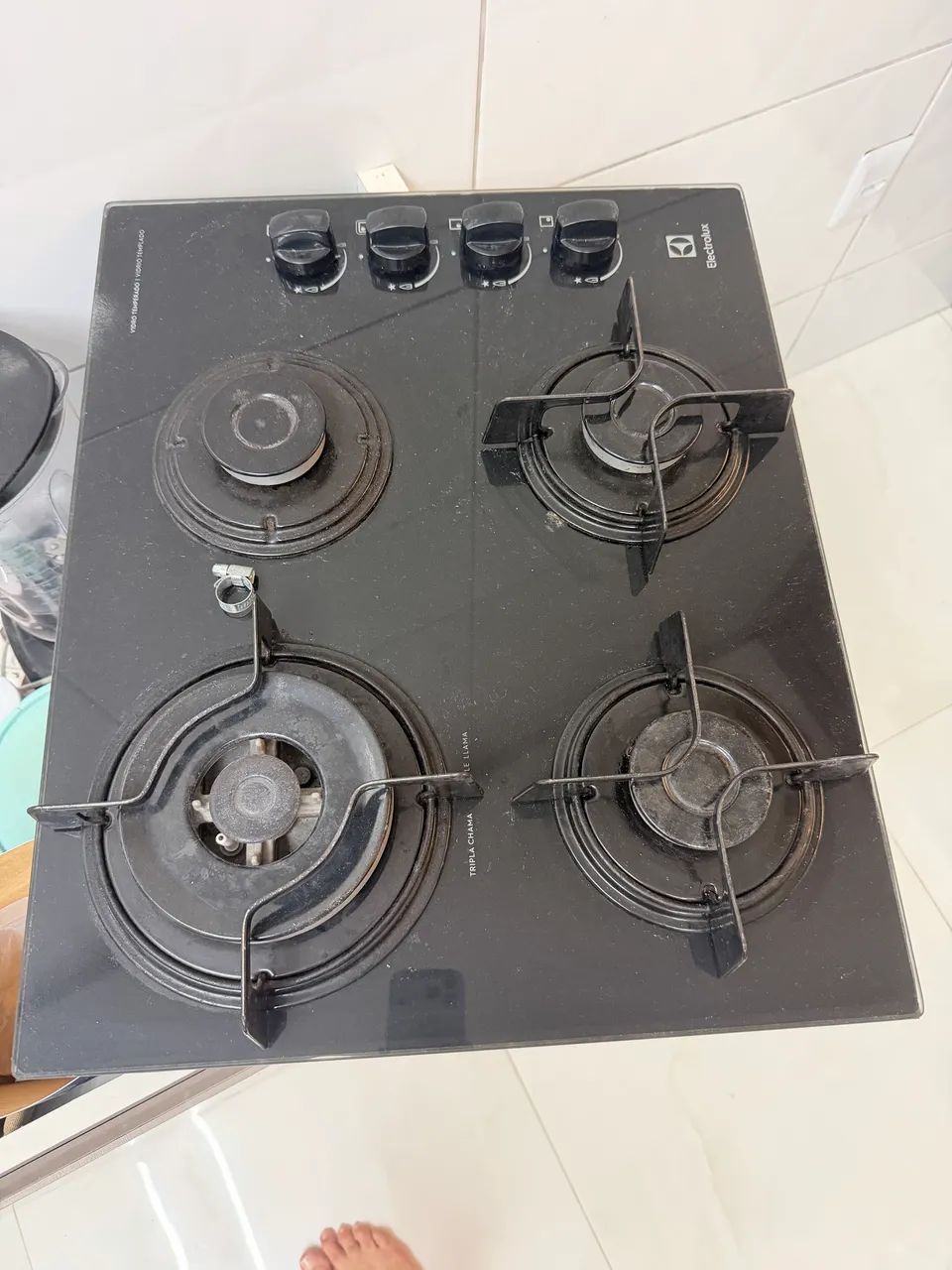 Fogão cooktop tripla chama Eletrolux 