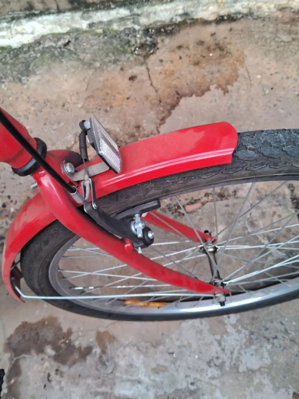 Bicicleta Barra Forte Monark Circular Semi Nova Sem Detalhes  - Foto 4