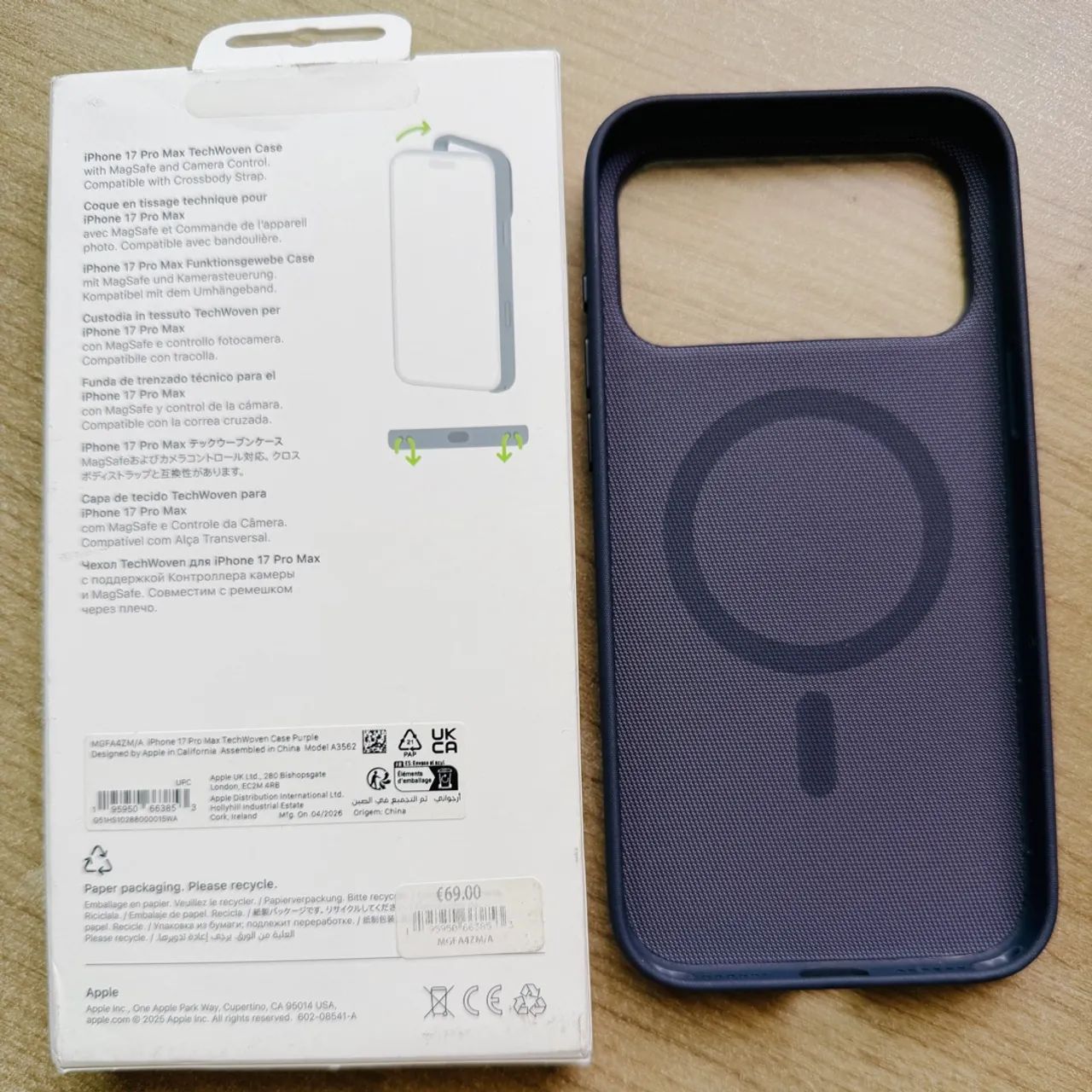 Capa Techwoven IPhone 17 18 Pro Max - Lilás Nova - Foto 2