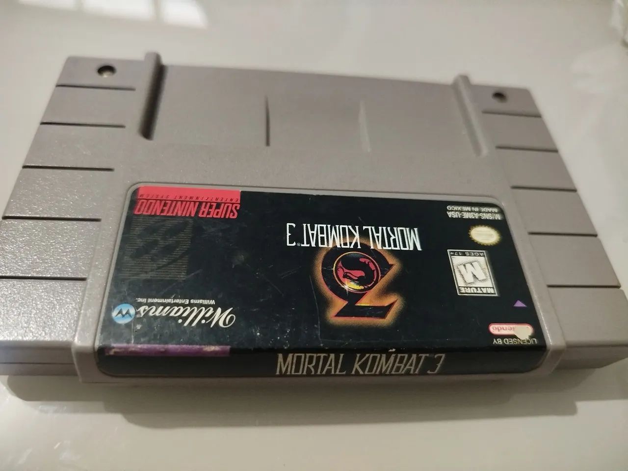 Mortal Kombat 3 Super Nintendo Original  - Foto 2