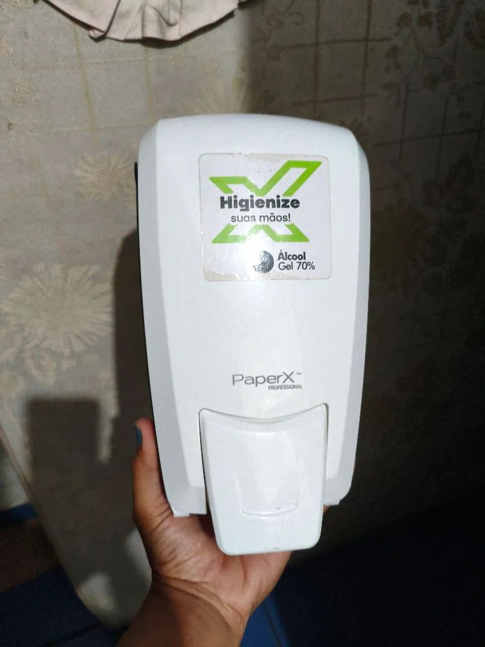 Dispenser de álcool em gel 