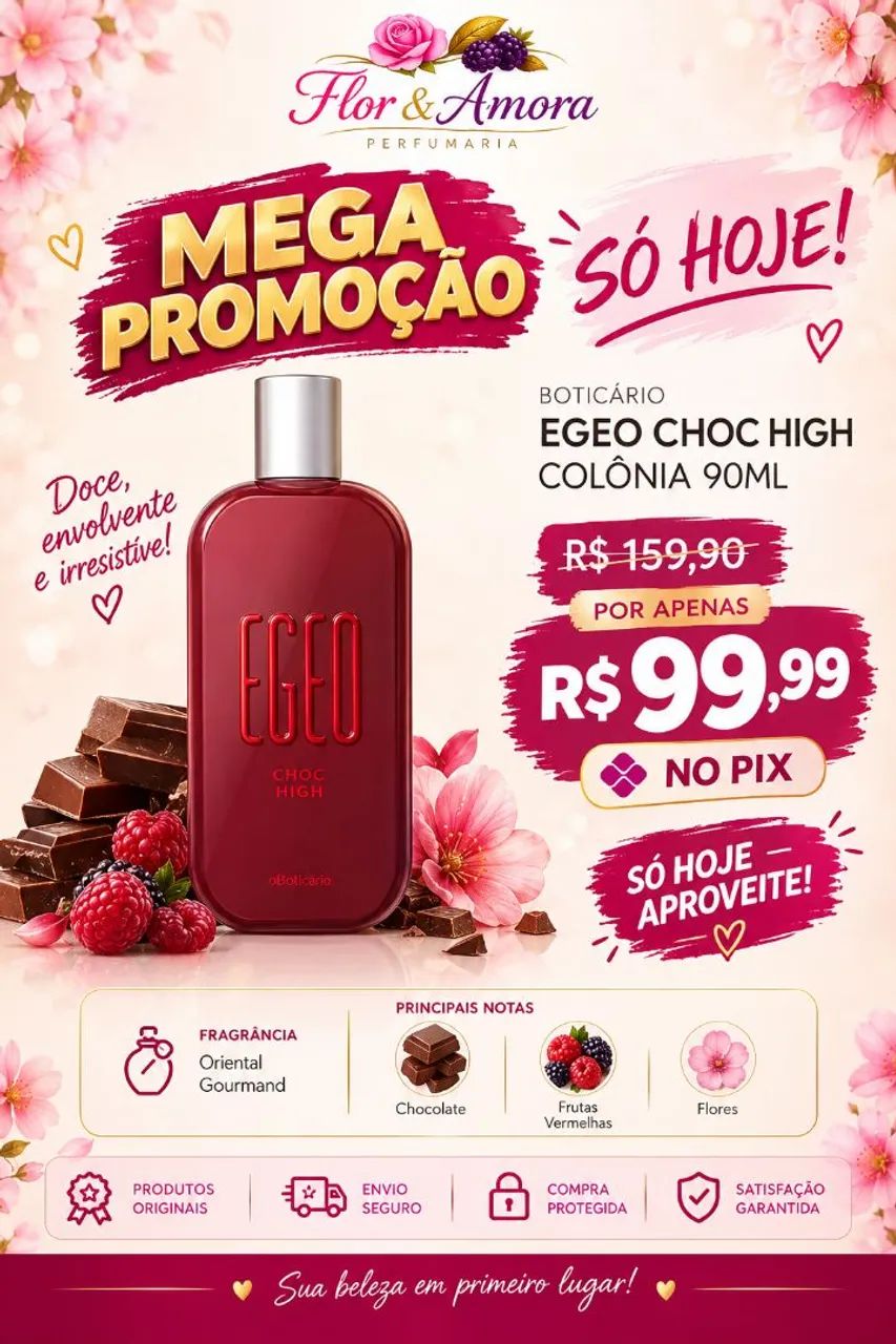 Mega promoção, Perfume Eggeo High 