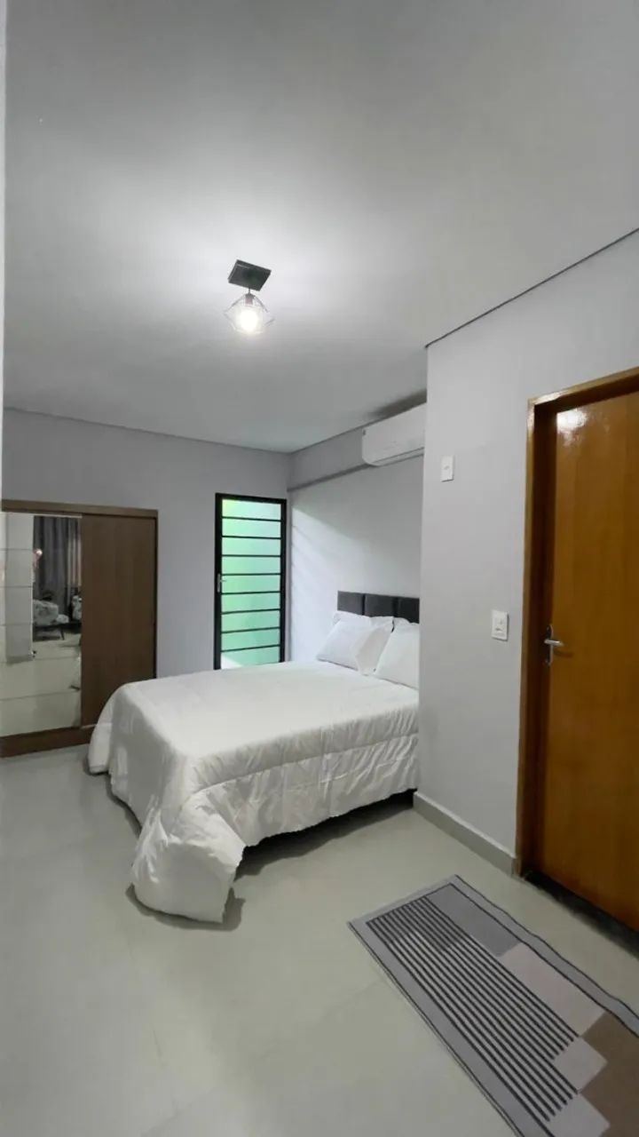 kitnet mobiliada setor leste de uberlândia com ar condicionado pronto para morar.