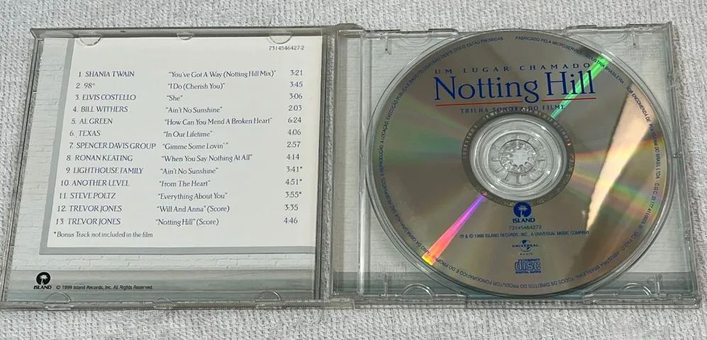 CD Um lugar chamado Notting Hill - Foto 2