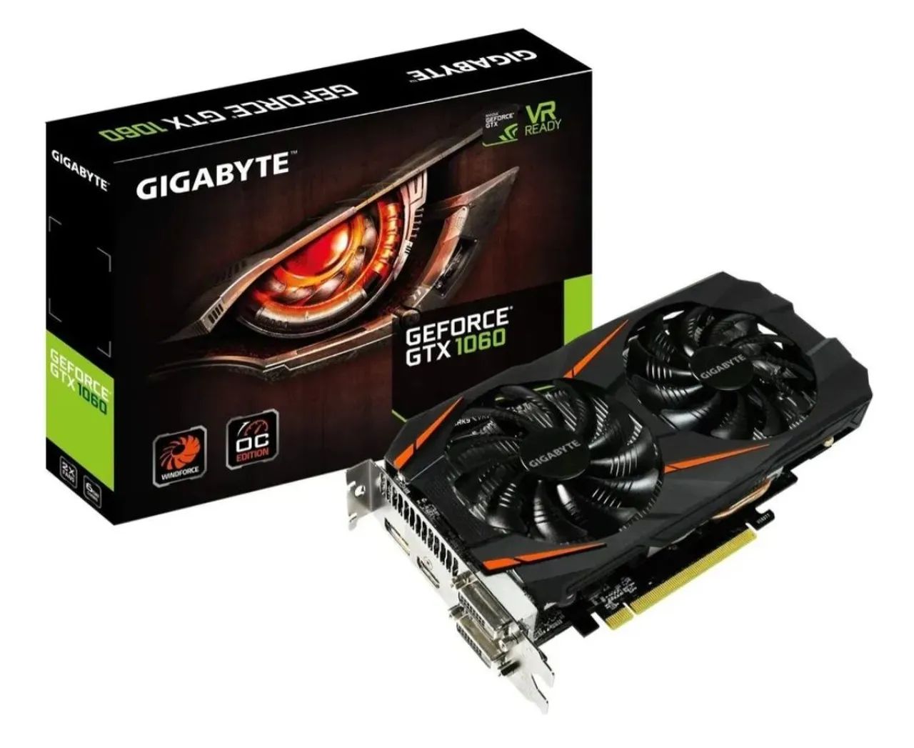 Gtx 1060 OC Gigabyte 3Gb de VRAM