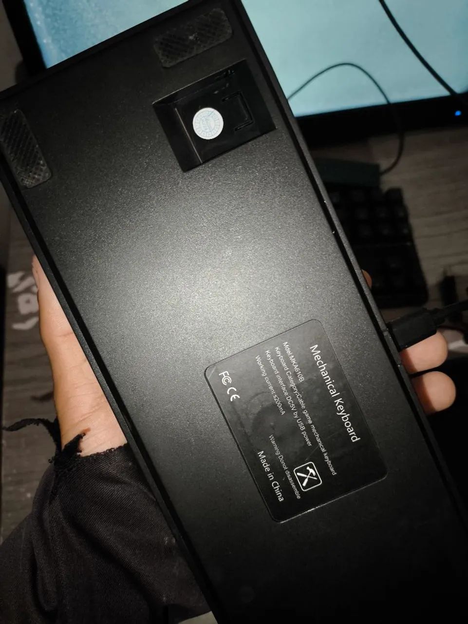 Teclado e mouse gamer pra vender - Foto 3