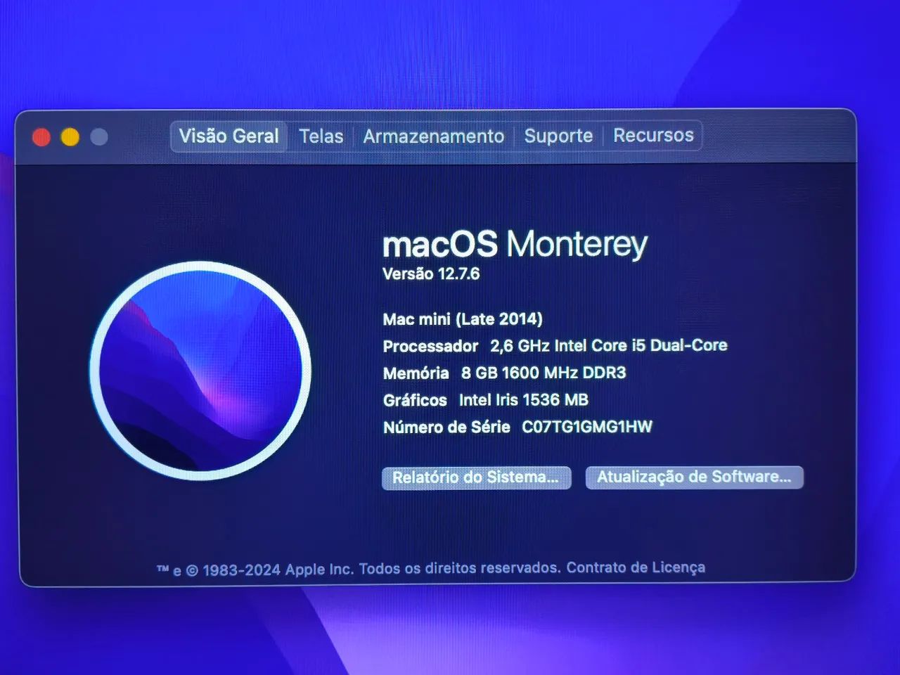Apple Mac Mini Late 2014 Intel Core I5 2.6ghz 8gb Ram - Foto 4