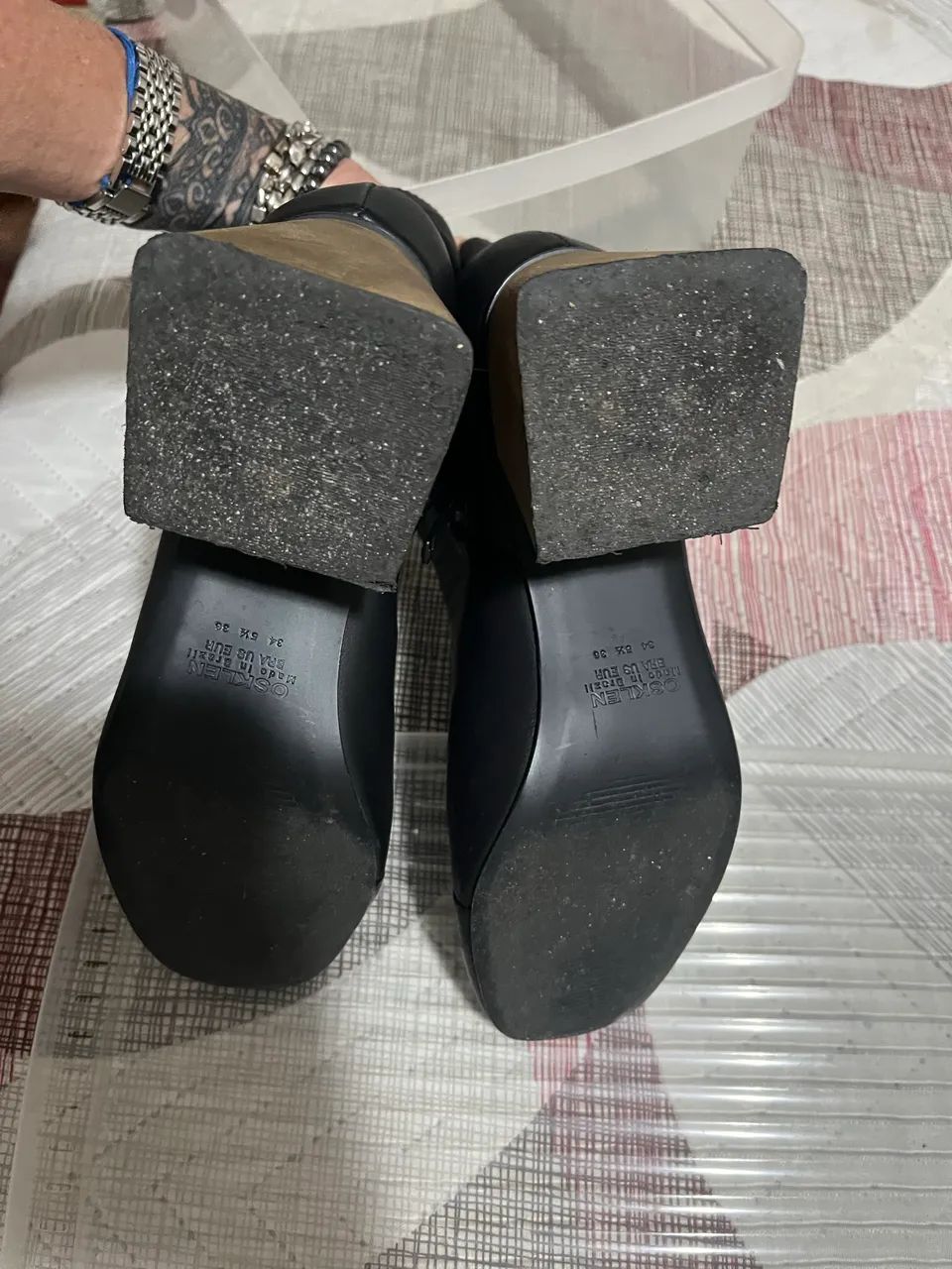 Bota de couro Osklen 34 - Foto 4