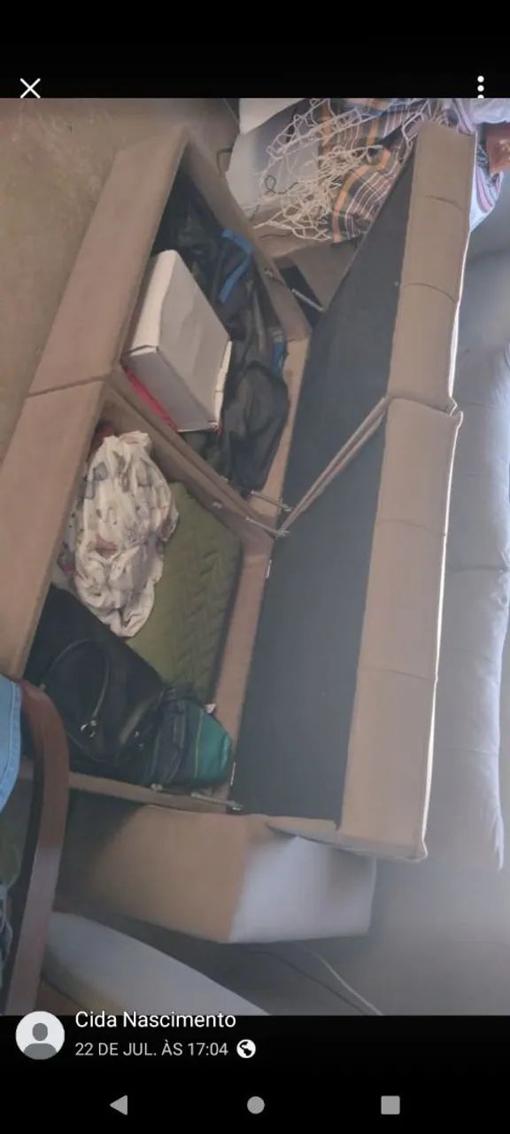 Vende - se sofá retrátil baú  - Foto 2