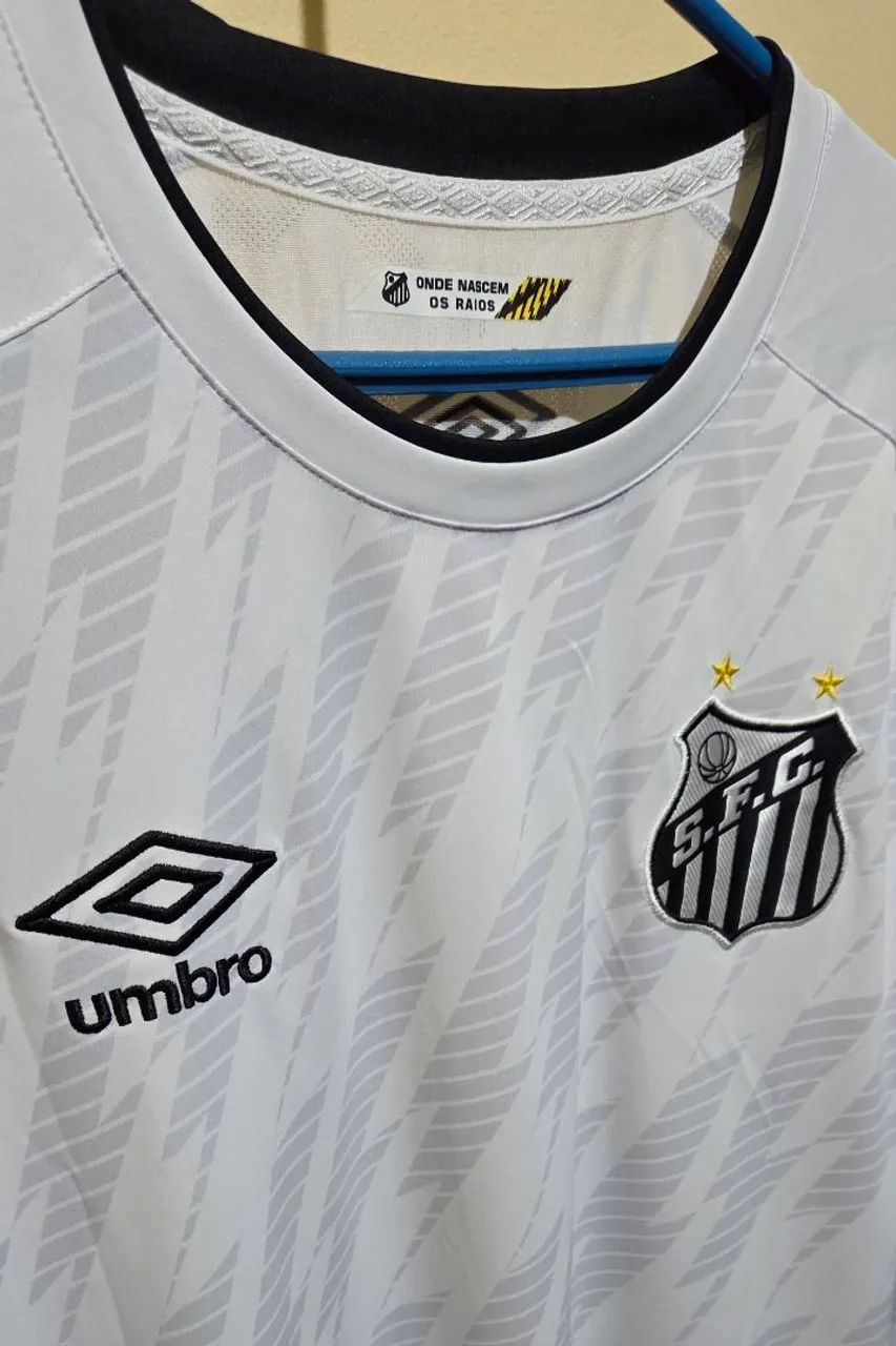 camisa santos umbro original home 2021 - Foto 3