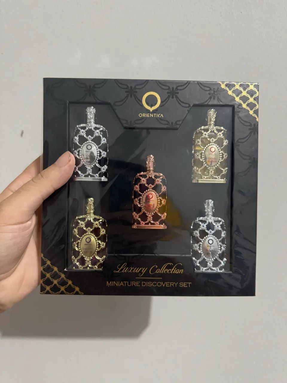 Kit perfume orientica miniatura discovery set