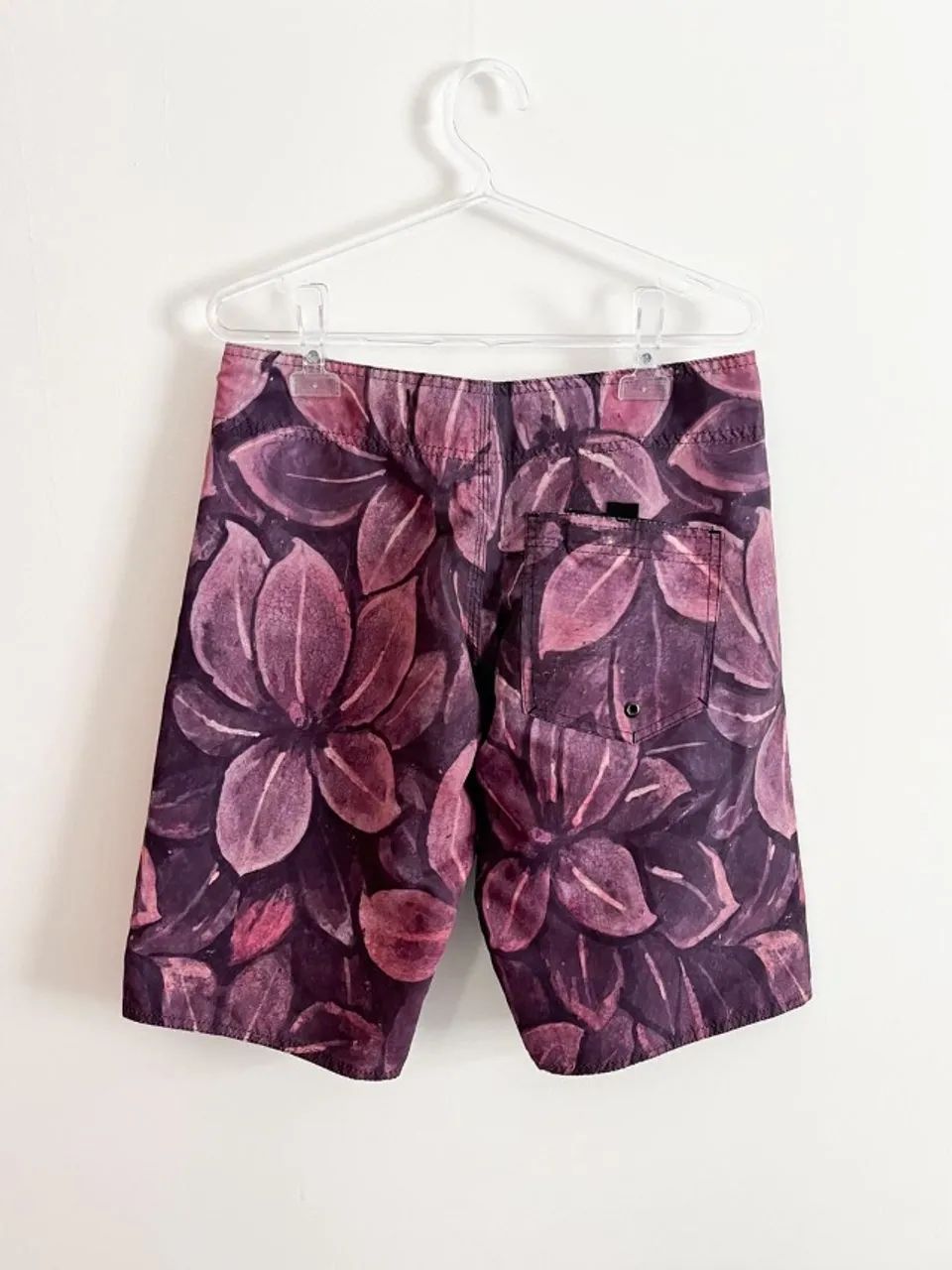 Short Masculino Sergio K Original Vintage Tactel Roxo