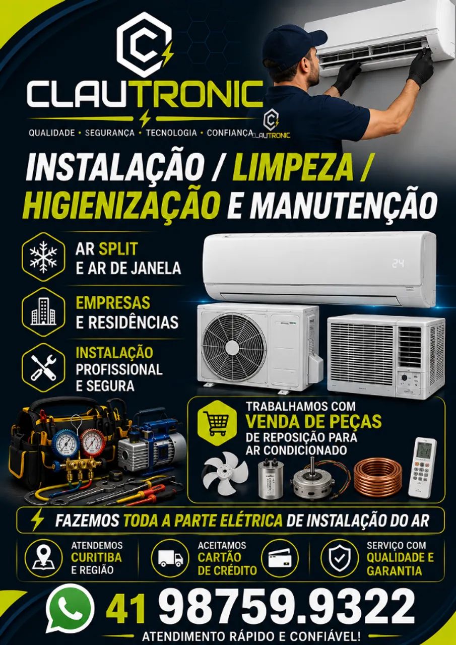 Instalação Profissional de Ar-Condicionado Split