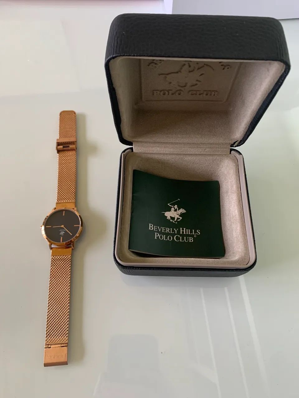 Relógio Beverly Hills Polo Club bronze - Foto 3