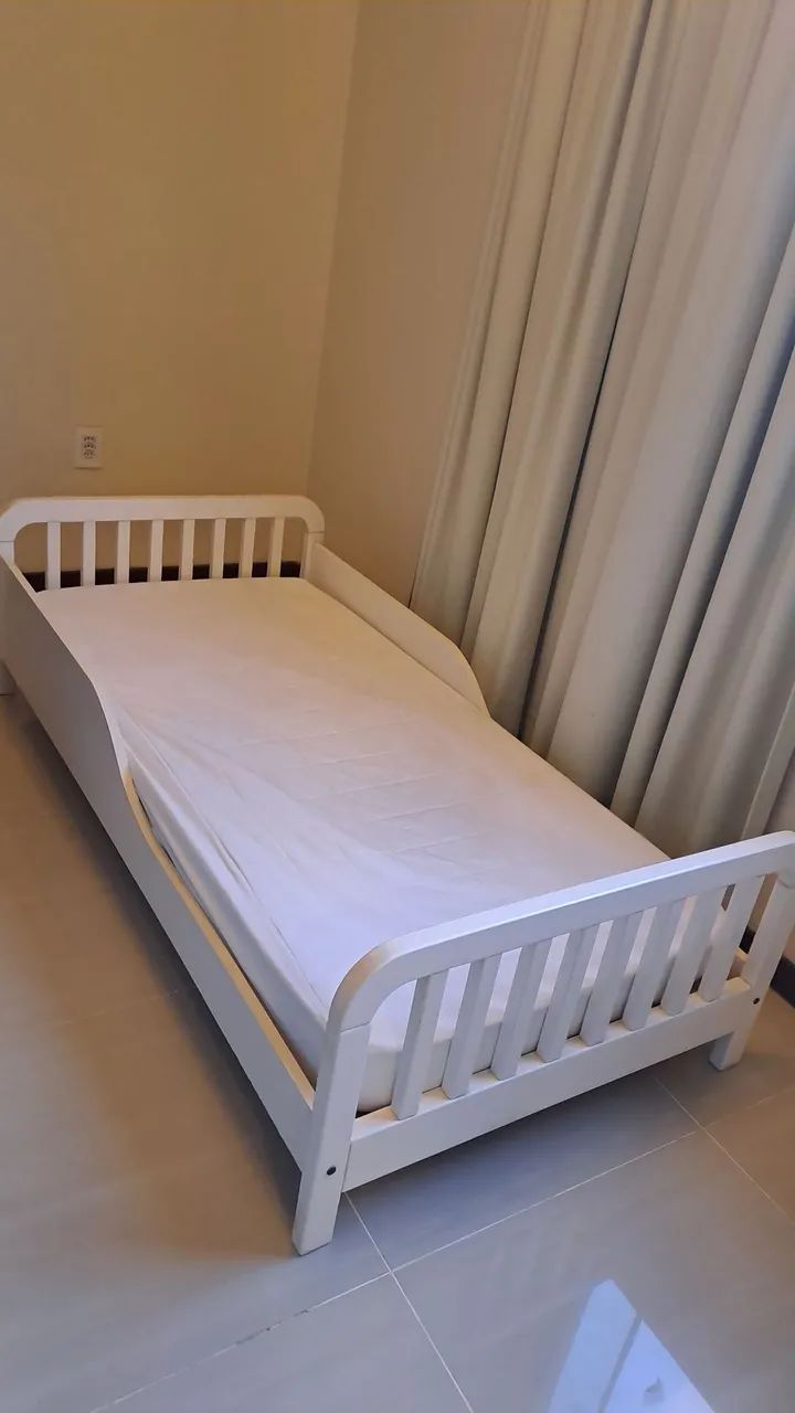 Vendo cama infantil com colchão  - Foto 3