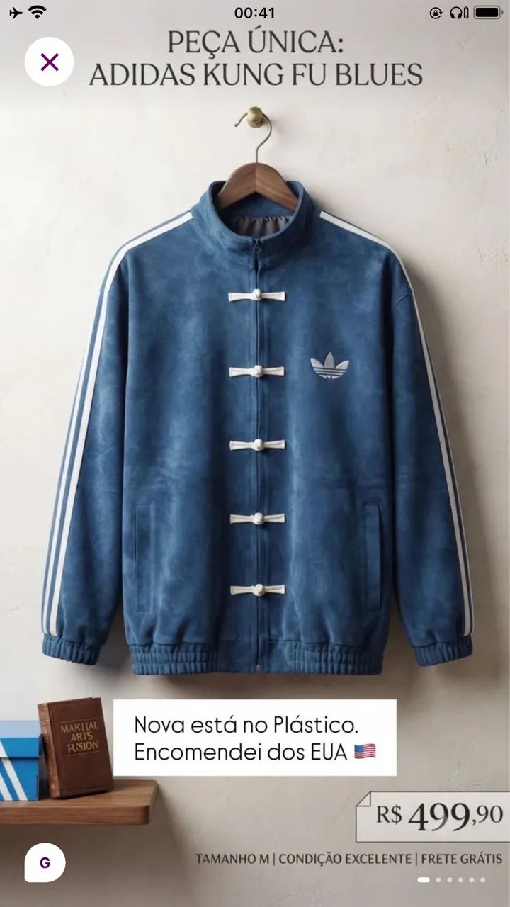 Jaqueta Adidas Ano novo Chinês  - Foto 4
