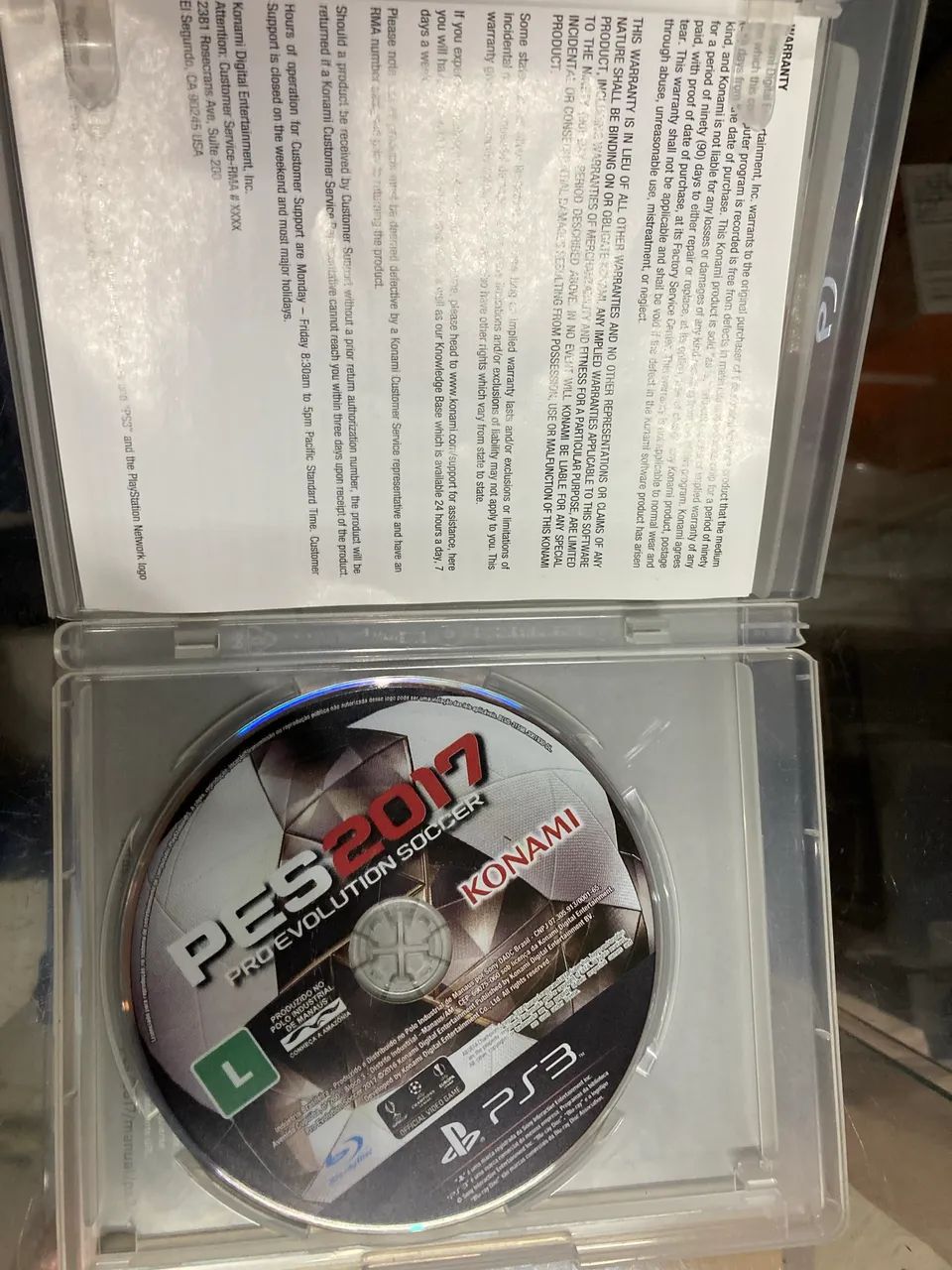 Pes2017 Mídia física Ps3 - Foto 3