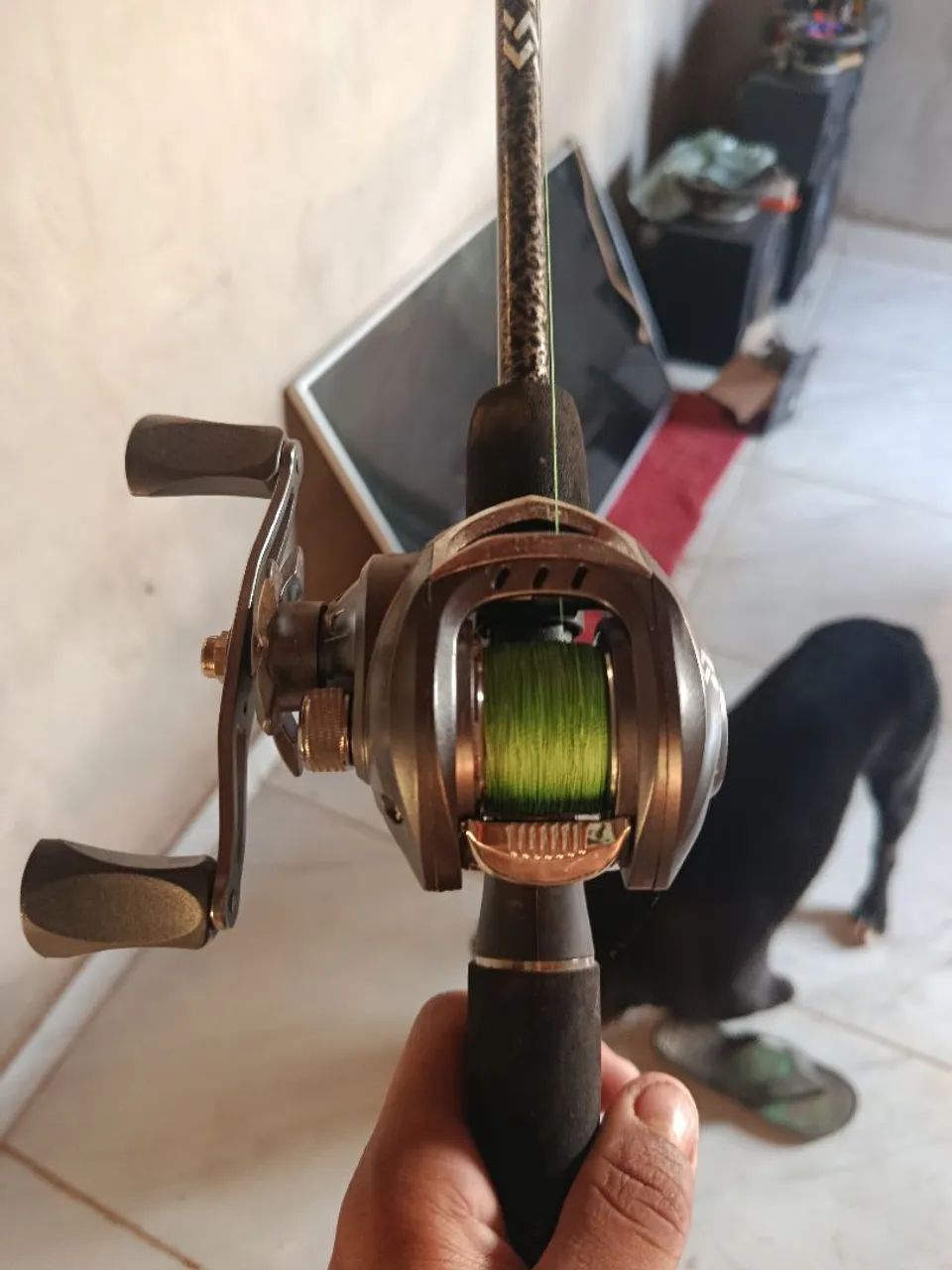 Vara de pesca completinha 