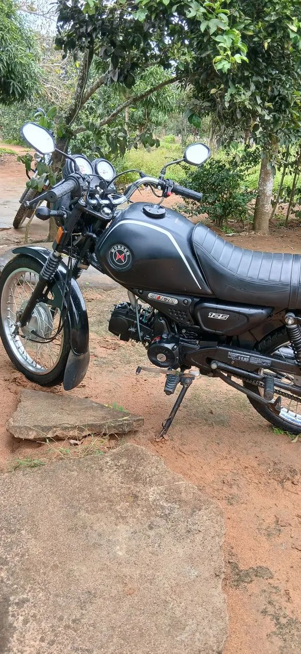 Moto shineray emplacada nova