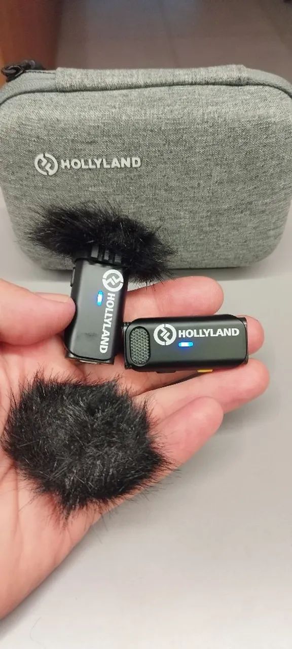 Microfone lapela hollyland  - Foto 4