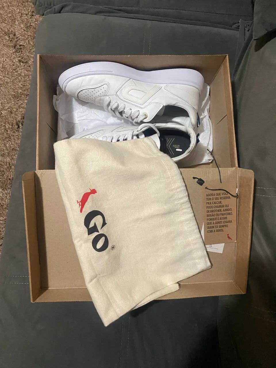 Tênis da Reserva Type R branco  - Foto 4