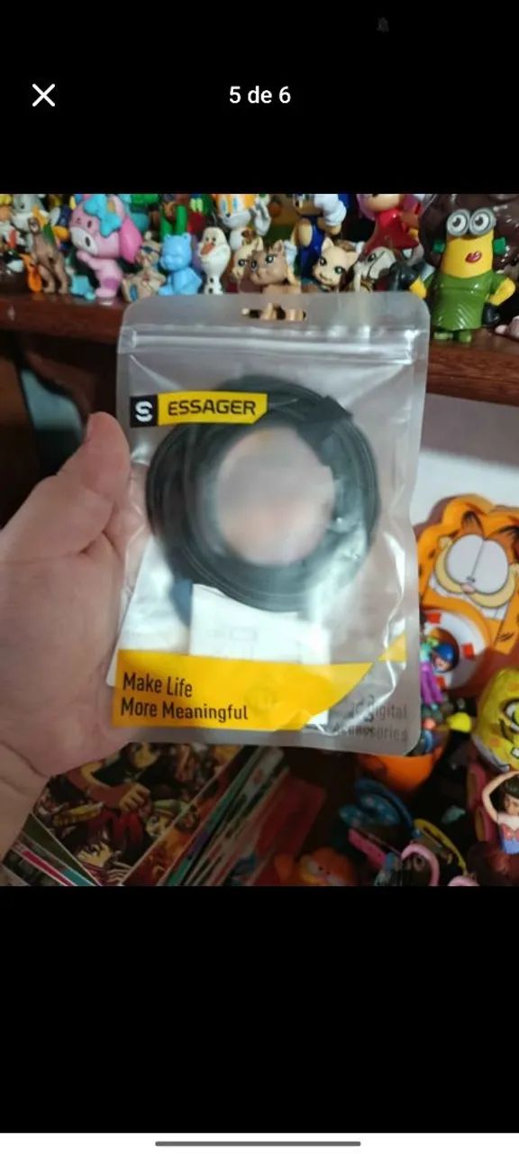 Cabo Original Essager 100w 7A 2 metros nylon  - Foto 5