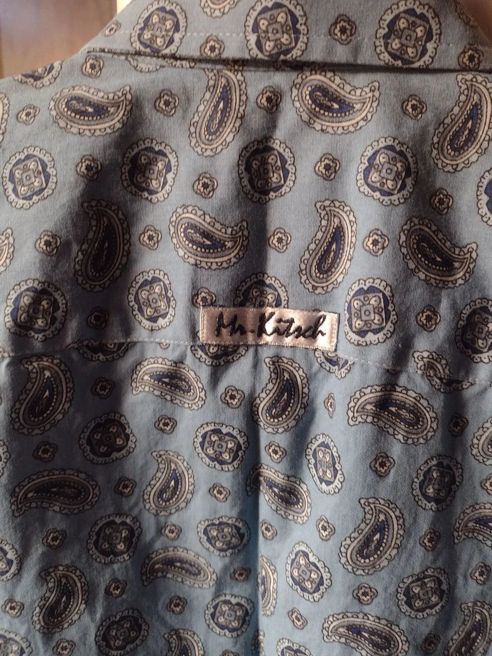 Camisa estampada de mangas compridas Kitsch  tamanho 16 - Foto 4