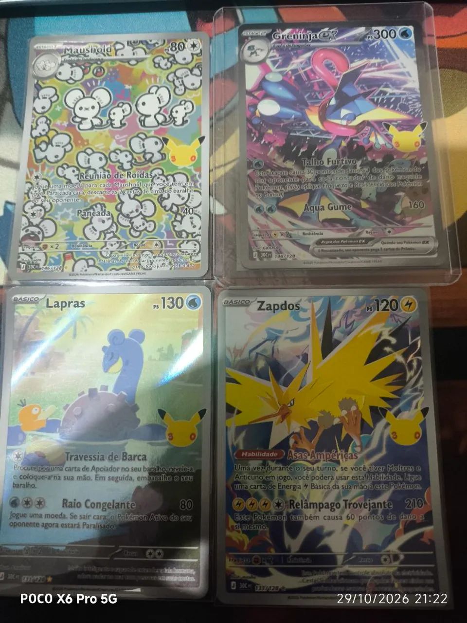 Cartas pokémon tcg