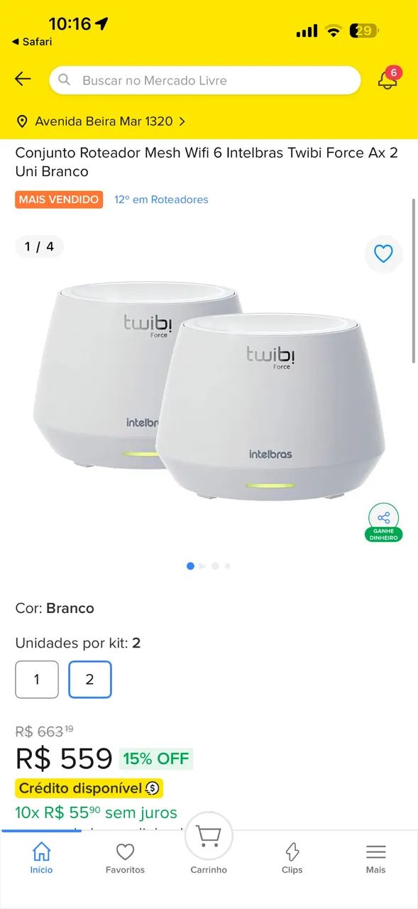 Twibi Force Intelbras - todos funcionando  - Foto 2