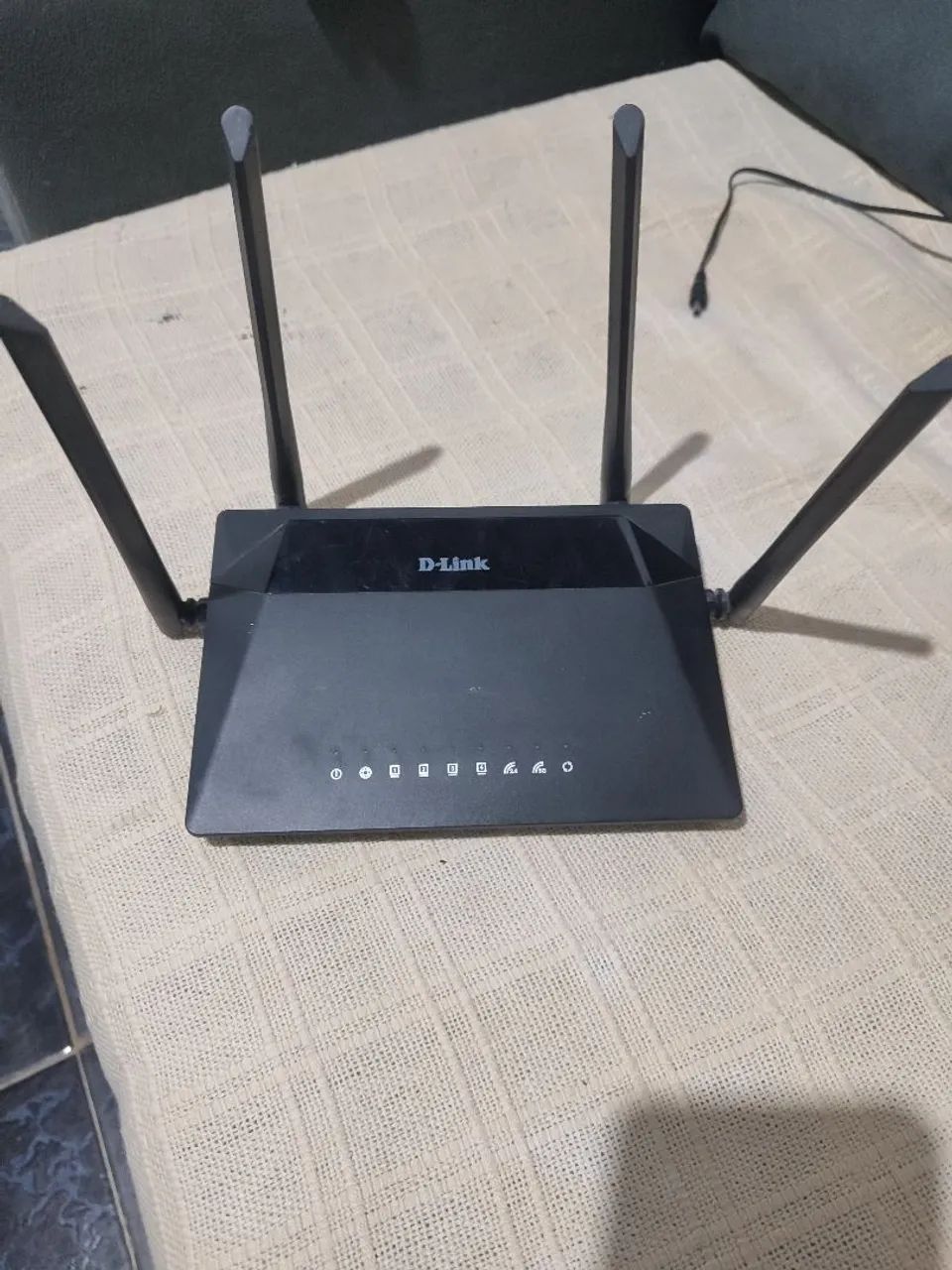 Roteador wifi D-Link 4 antenas 