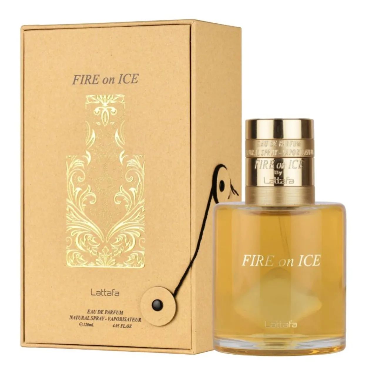 Fire on Ice Lattafa Eau de Parfum - Perfume Compartilhável 110ml