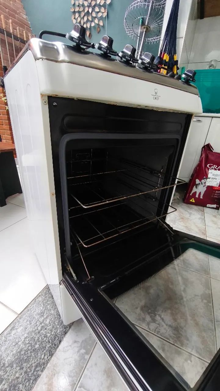 Fogão Electrolux super cheff 4 bocas - Foto 5