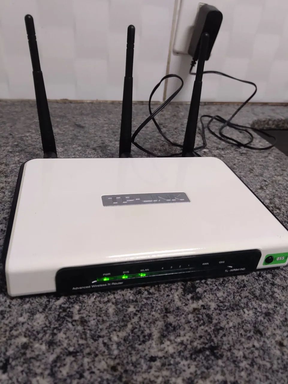 Roteador Wi-Fi Três antenas ótimo estado  - Foto 5
