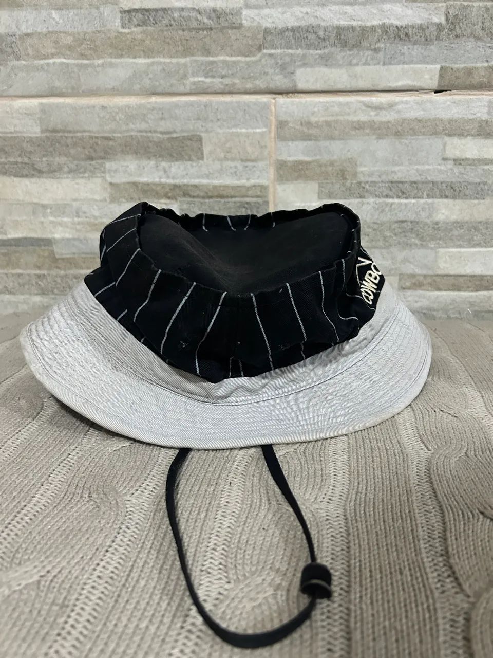 Chapéu bucket preto Cowboys  - Foto 4
