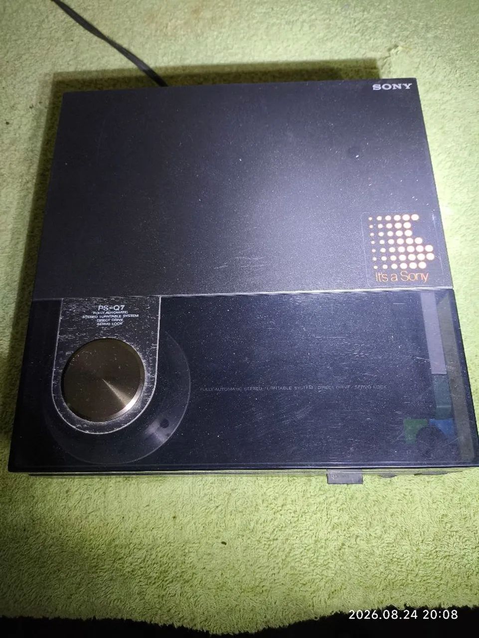 Toca disco Sony PS-Q7